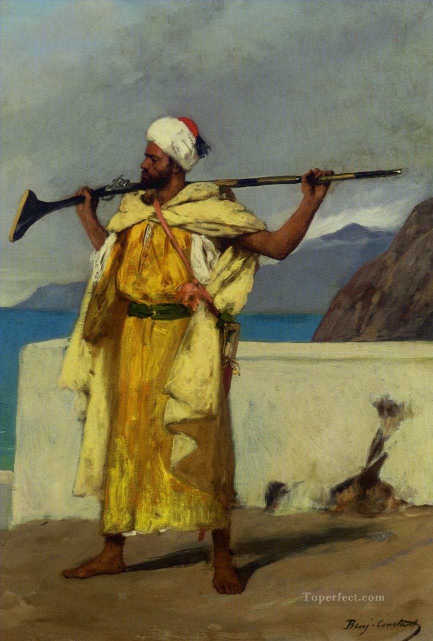 the warrior Jean Joseph Benjamin Constant Orientalist Oil Paintings